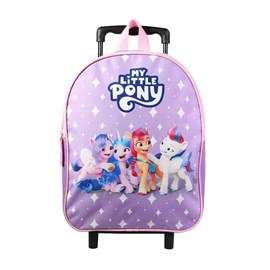 Bagtrotter sac à dos à roulettes 31 cm maternelle my little pony violet