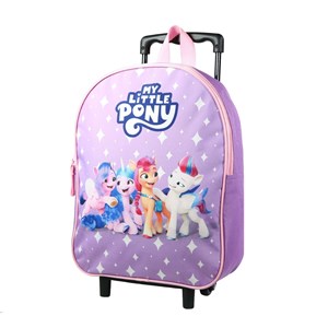 Bagtrotter sac à dos à roulettes 31 cm maternelle my little pony violet