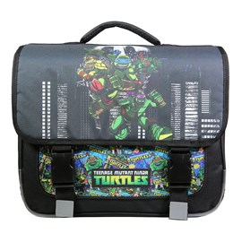 Bagtrotter cartable 38 cm tortues ninja noir