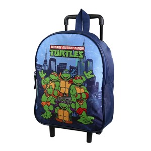 Bagtrotter sac à dos à roulettes 31 cm maternelle tortues ninja bleu