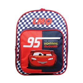 Bagtrotter sac à dos 31 cm avec poche maternelle  cars rouge et bleu