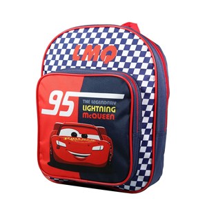 Bagtrotter sac à dos 31 cm avec poche maternelle  cars rouge et bleu