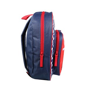Bagtrotter sac à dos 31 cm avec poche maternelle  cars rouge et bleu