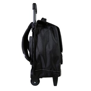 Bagtrotter cartable à roulettes 38 cm tortues ninja noir