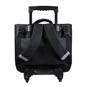 Bagtrotter cartable à roulettes 38 cm tortues ninja noir