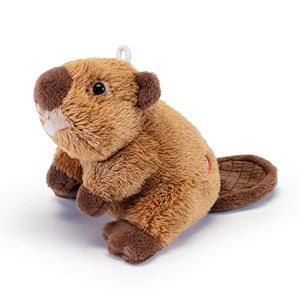 Mini peluche castor