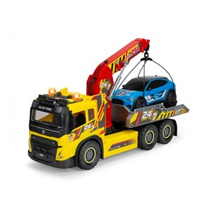 Camion de dépannage volvo + voiture ford