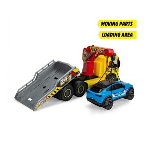 Camion de dépannage volvo + voiture ford