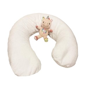 Coussin d'allaitement 205 cm-  blanc