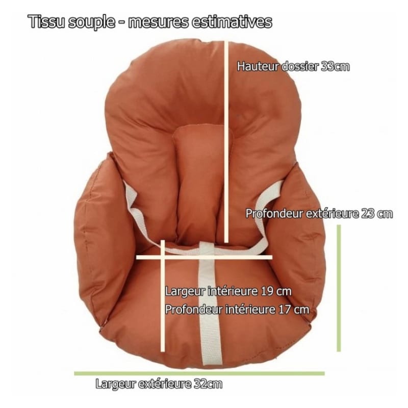 Coussin coupey marron (Coupey) - Image 1