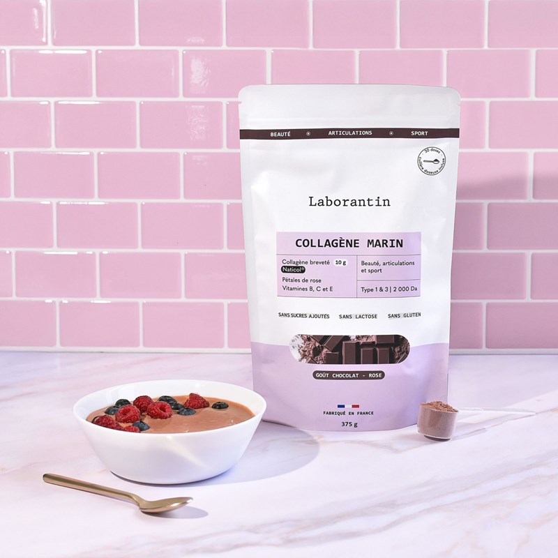Laborantin - Collagène en poudre chocolat -30 doses