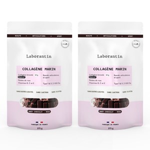 Collagène en poudre choco-rose-60 doses