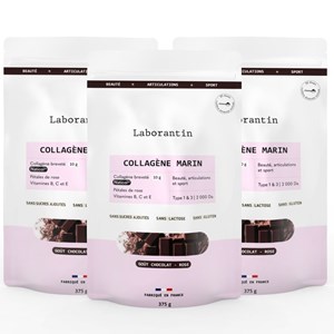 Collagène en poudre choco-rose-90 doses