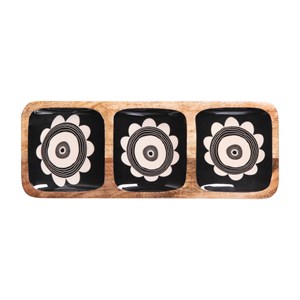 Plat apéritif zanzibar 40x15 cm