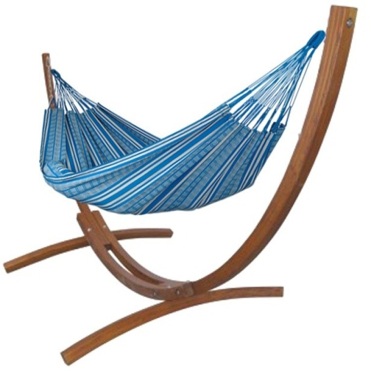 Hamac sur pied latino xl poligono turquo