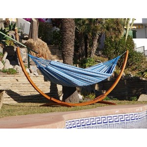 Hamac sur pied latino xl poligono turquo