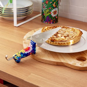 Pelle à tarte  bleu