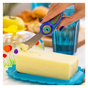Couteau à beurre  bleu 2