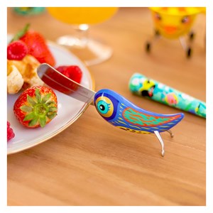 Couteau à beurre  bleu 2