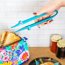 Pince de cuisine  bleu