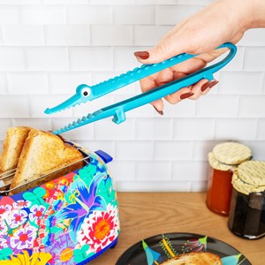 Pince de cuisine  bleu