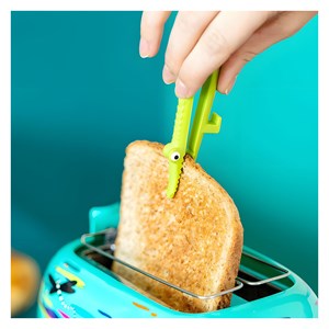 Petite pince à servir  vert clair