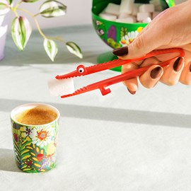 Petite pince à servir  rouge