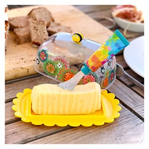 Couteau à beurre  multicolore