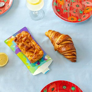 Planches en verre  bleu