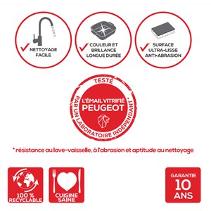 Appolia plat à four rectangulaire light