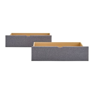 Kit de 2 tiroirs coulissants de lit