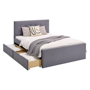 Kit de 2 tiroirs coulissants de lit