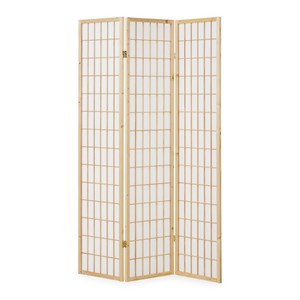 Paravent naturel shoji 3 panneaux
