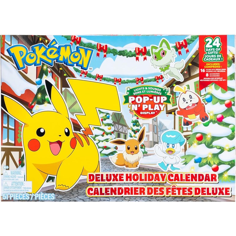 Pokémon - calendrier de l'avent figurine
