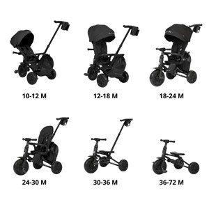 Tricycle qplay nova max noir