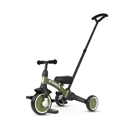 Tricycle qplay stager 3-en-1 vert
