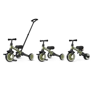Tricycle qplay stager 3-en-1 vert