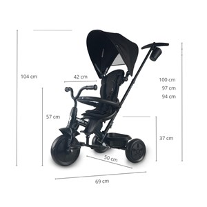 Tricycle qplay elite platinum noir