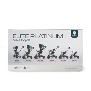Tricycle qplay elite platinum gris