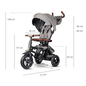 Tricycle qplay marron