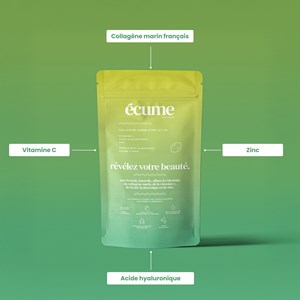Collagène marin beauté - 1 mois (1 sachet) - citron