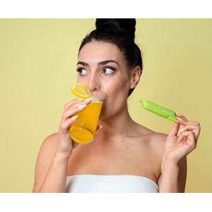 Collagène marin beauté - 3 mois (3 sachets) - citron