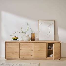 Buffet bois 4 portes albin