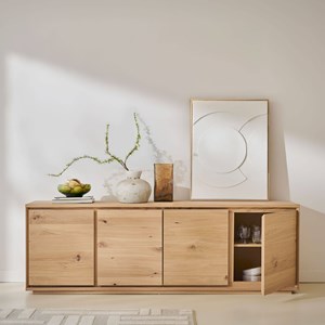 Buffet bois 4 portes albin