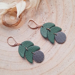 Boucles légères calder vert de gris