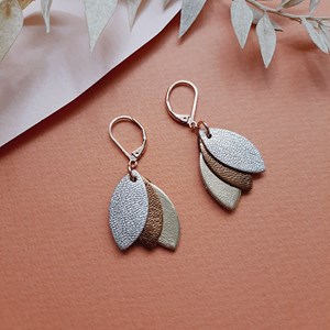 Boucles en cuir les chouchous glacé