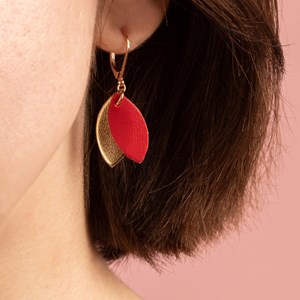 Boucles légères les loulous rouge