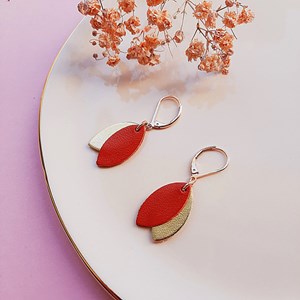 Boucles légères les loulous rouge