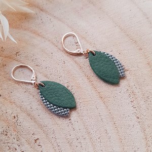 Boucles légères les loulous vert de gris