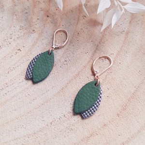 Boucles légères les loulous vert de gris